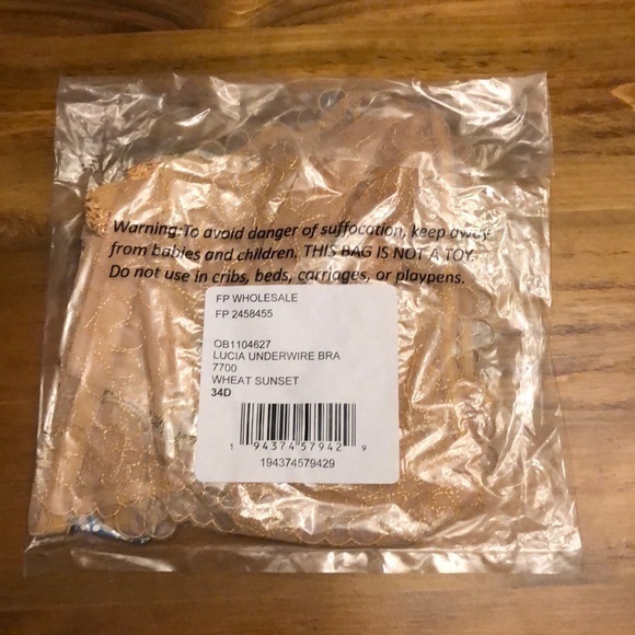 Free People Sheer lace underwire bra Lucia… - Picture 5 of 5